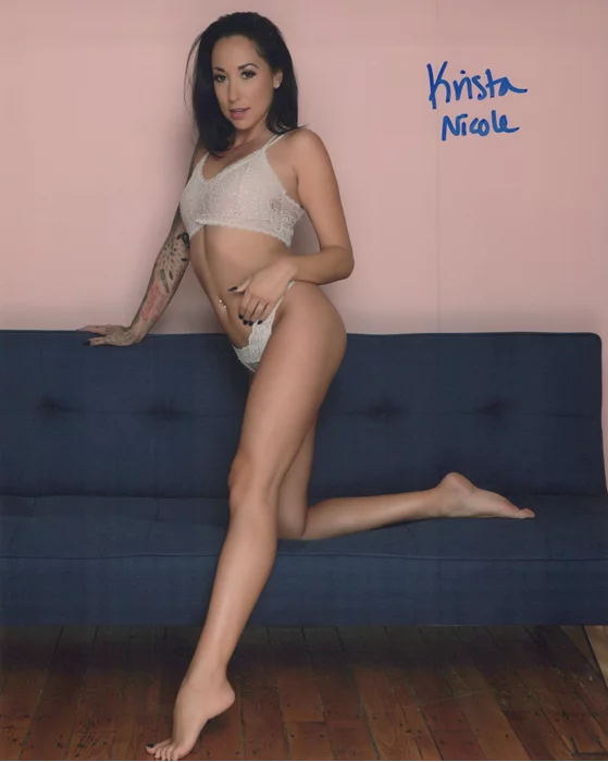 Krista Nicole autograph