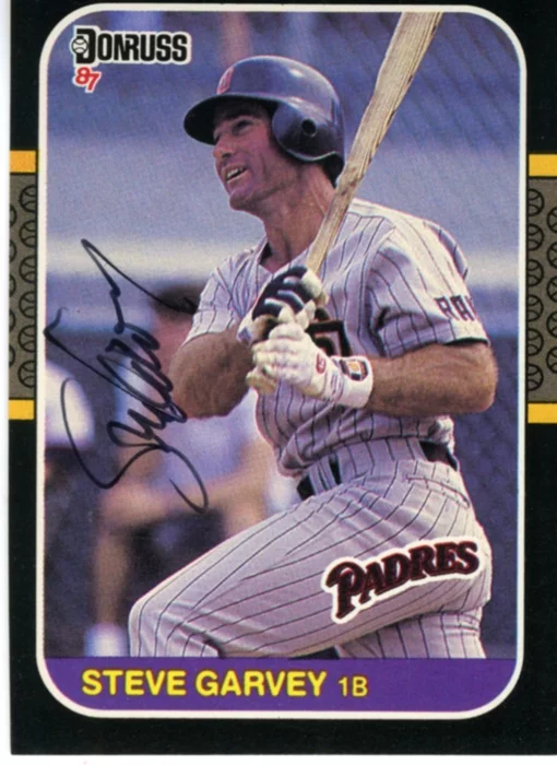 Steve Garvey autograph