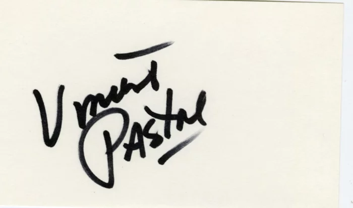 Vincent Pastore autograph