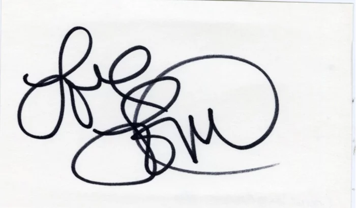Louie Anderson autograph