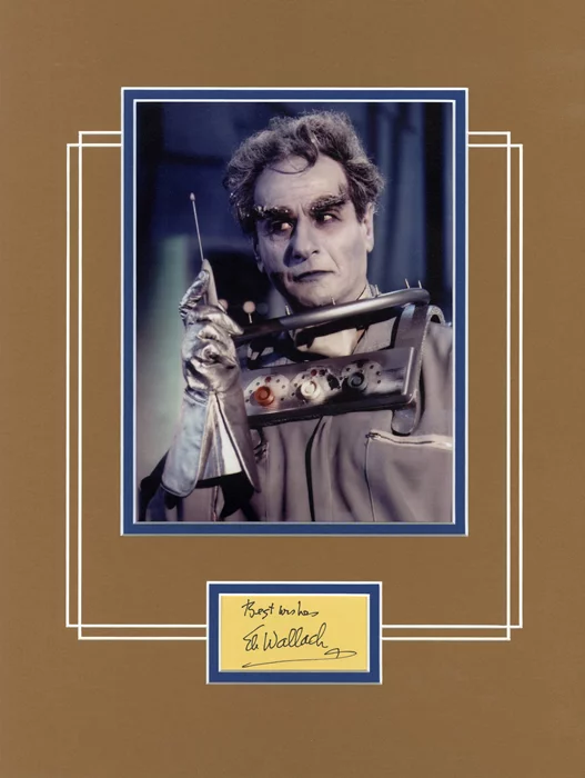 Eli Wallach autograph