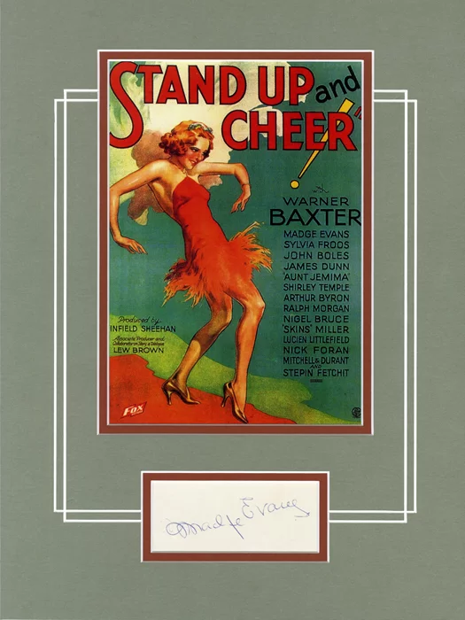 Madge Evans autograph