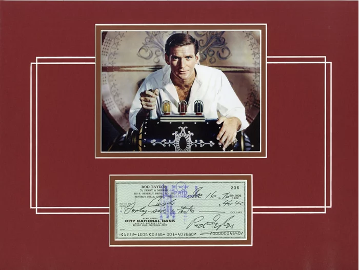 Rod Taylor autograph