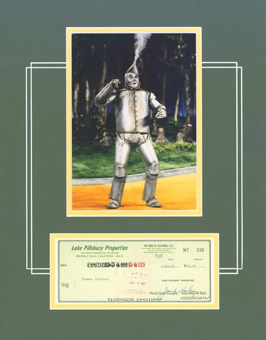 Jack Haley autograph