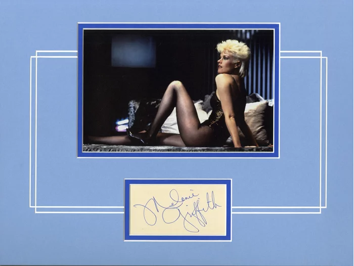 Melanie Griffith autograph