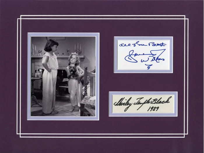Bright Eyes autograph