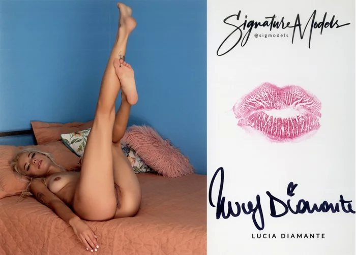 Lucia Diamante autograph