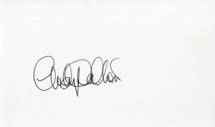 Audrey Dalton autograph