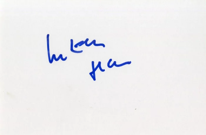 Lukas Haas autograph