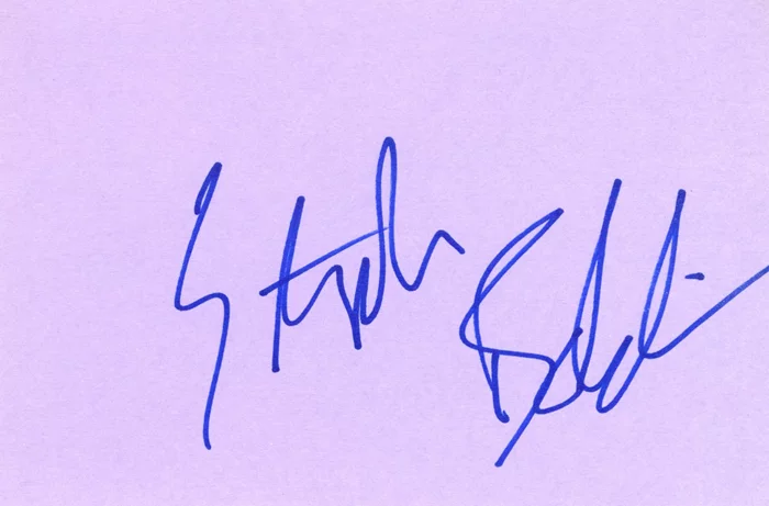 Stephen Baldwin autograph