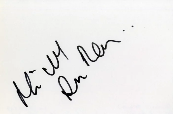 Michael Des Barres autograph