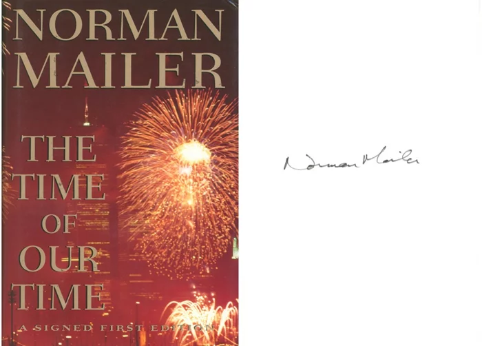 Norman Mailer autograph