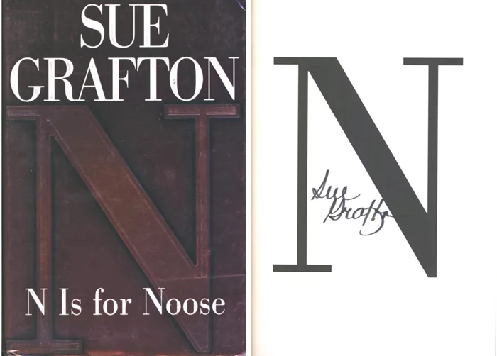 Sue Grafton autograph