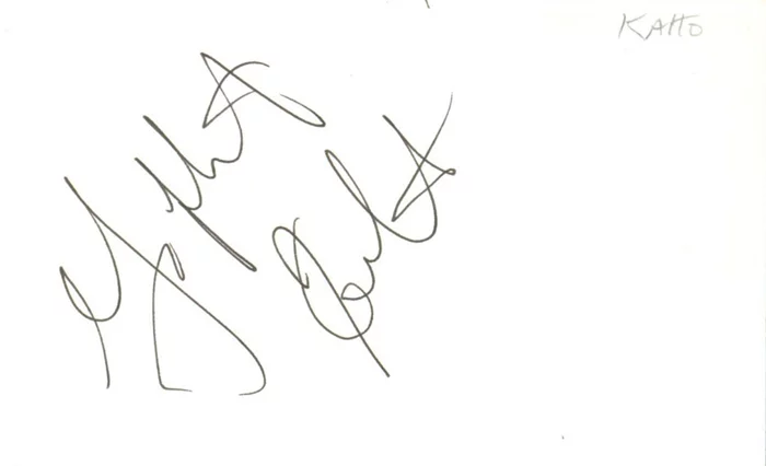 Yaphet Kotto autograph