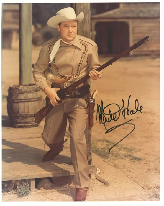 Monte Hale autograph