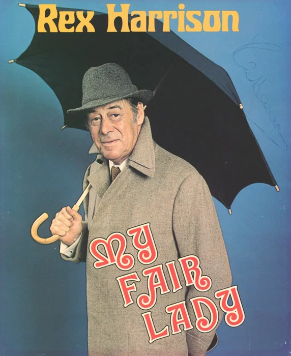 Rex Harrison autograph