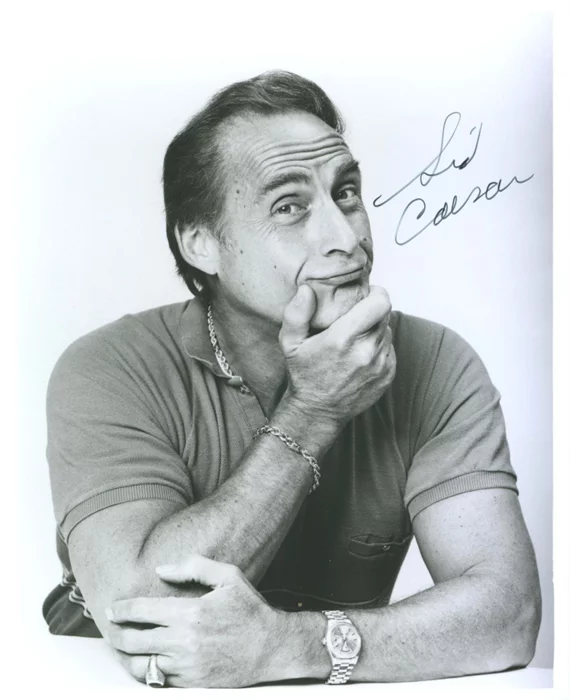 Sid Caesar autograph