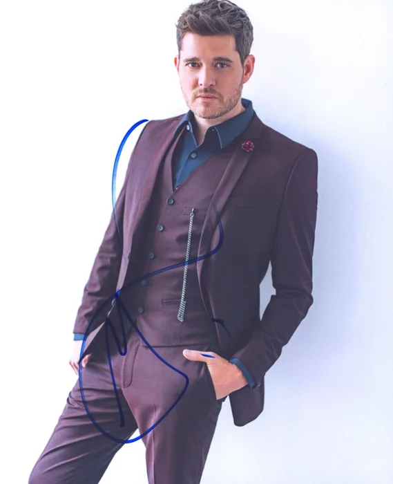 Michael Buble autograph