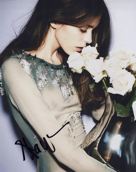 Stacy Martin autograph