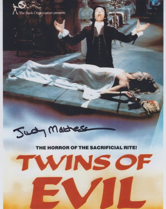 Judy Matheson autograph