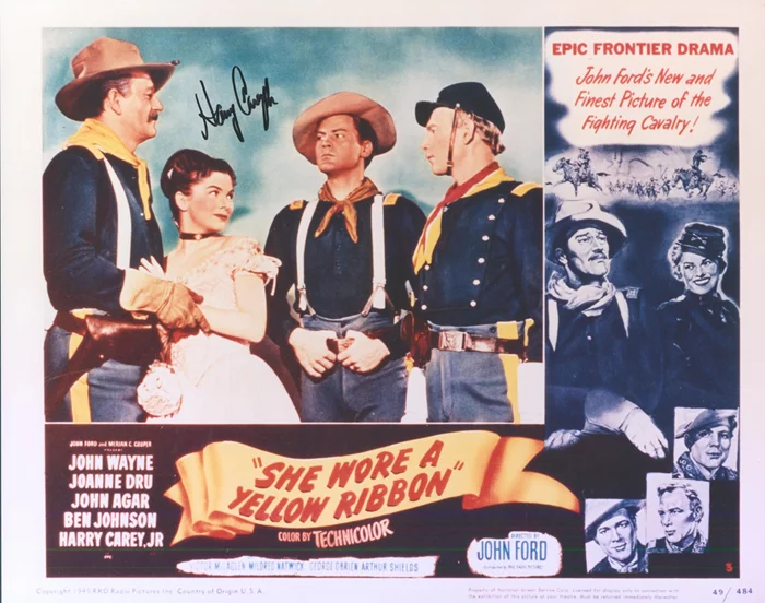 Harry Carey Jr. autograph