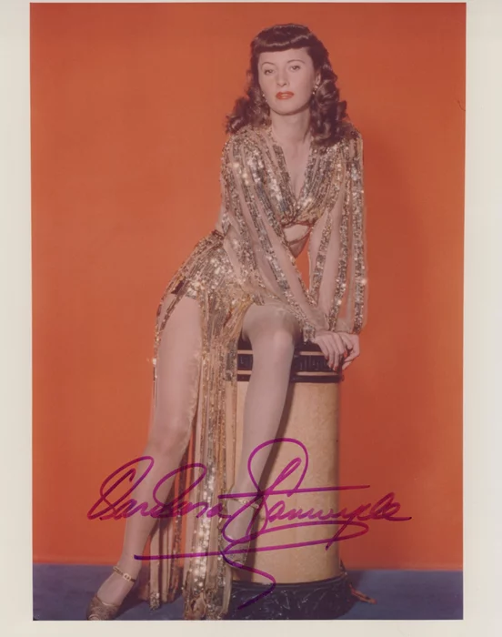 Barbara Stanwyck autograph