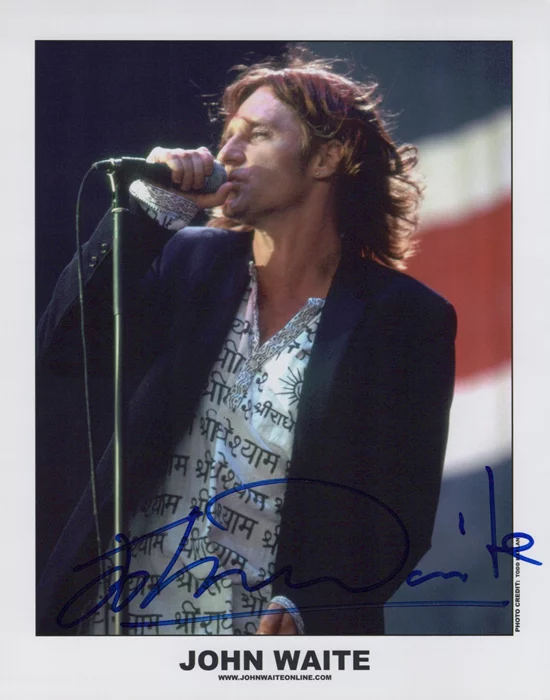 John Waite autograph