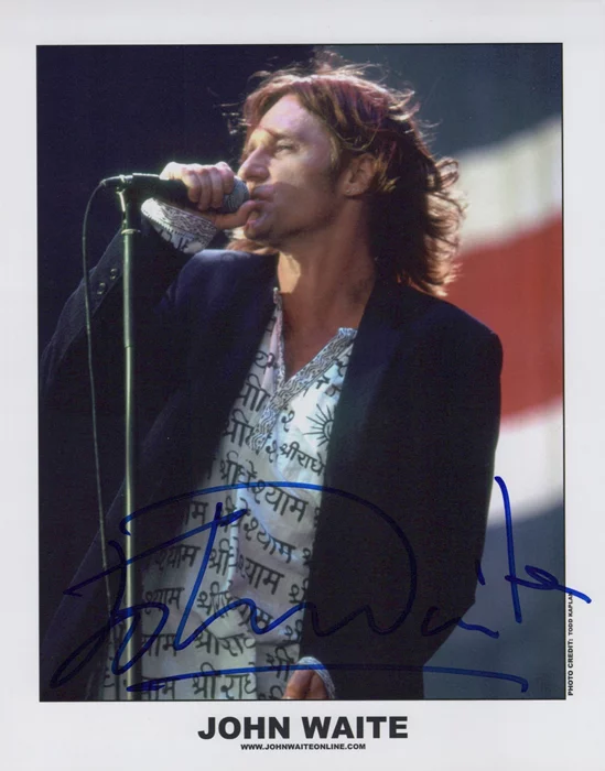 John Waite autograph