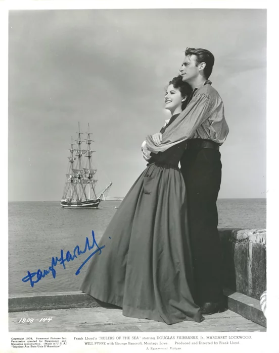 Douglas Fairbanks, Jr. autograph