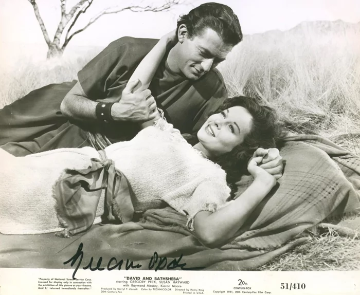 Gregory Peck autograph