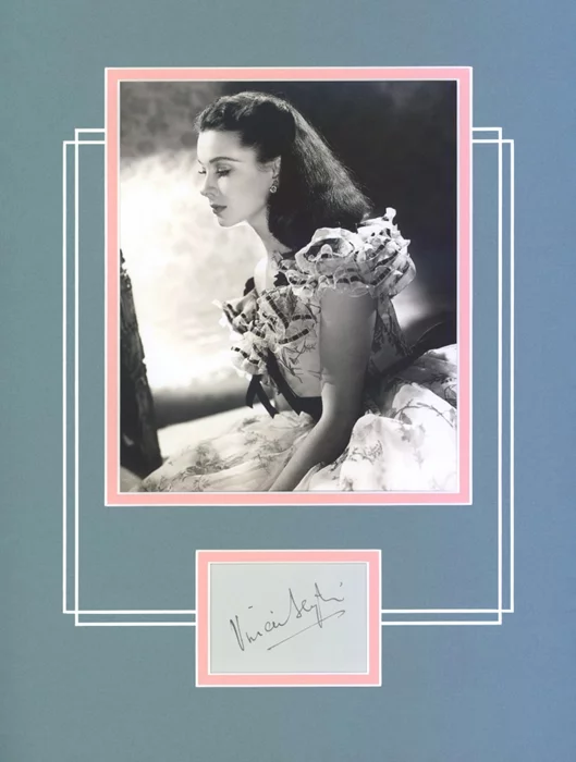Vivien Leigh autograph