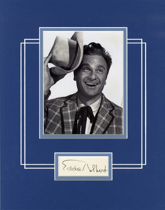 Eddie Albert autograph