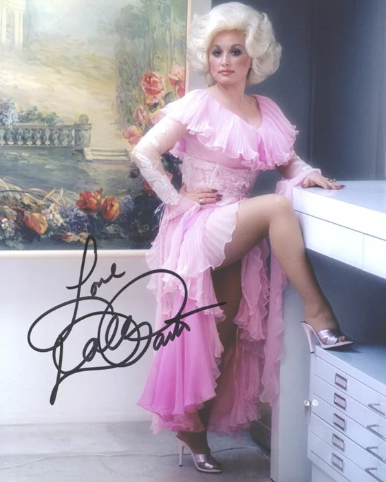 Dolly Parton autograph
