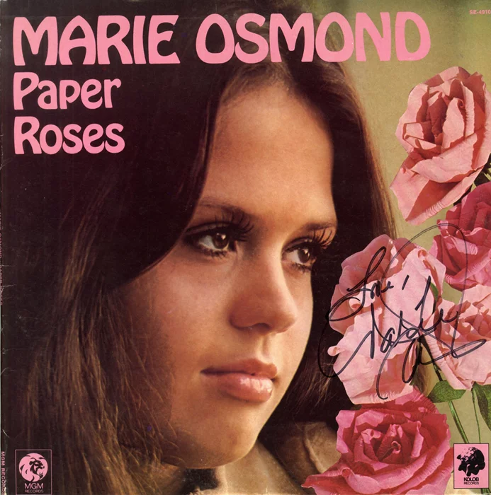 Marie Osmond autograph