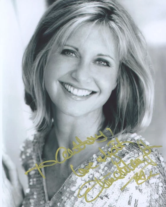 Olivia Newton-John autograph