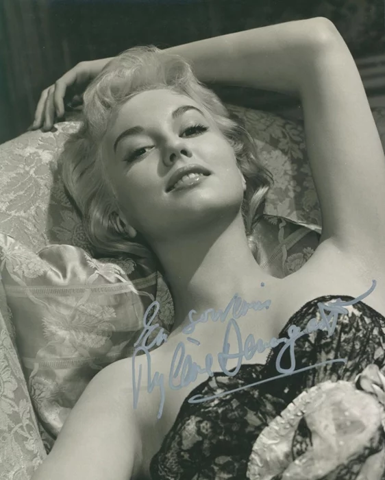 Mylene Demongeot autograph