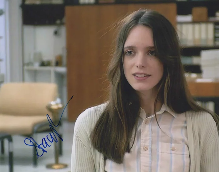 Stacy Martin autograph