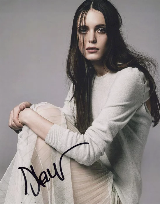 Stacy Martin autograph