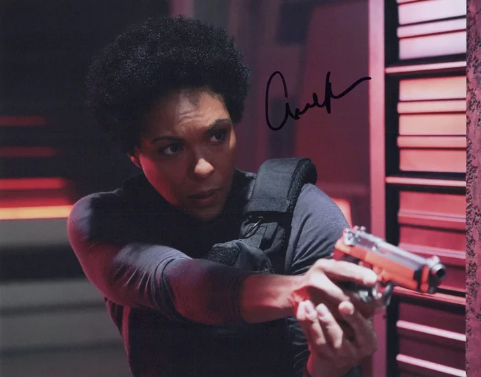 April Parker-Jones autograph