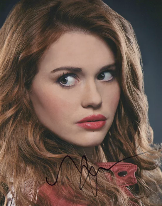 Holland Roden autograph