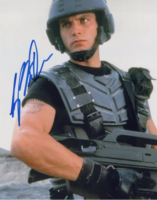 Casper Van Dien autograph