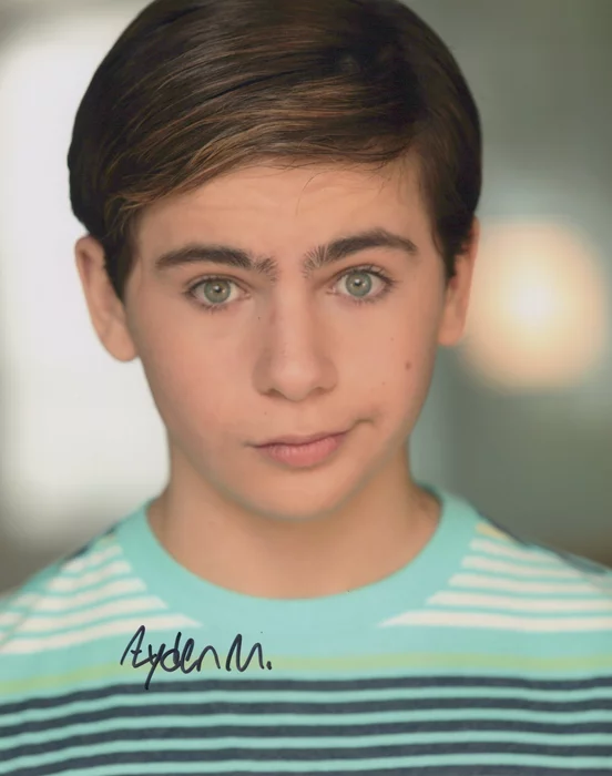 Ayden Mekus autograph