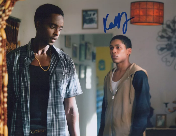 Kelvin Harrison Jr. autograph