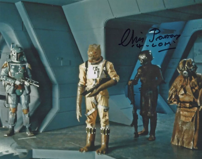 Chris Parsons autograph