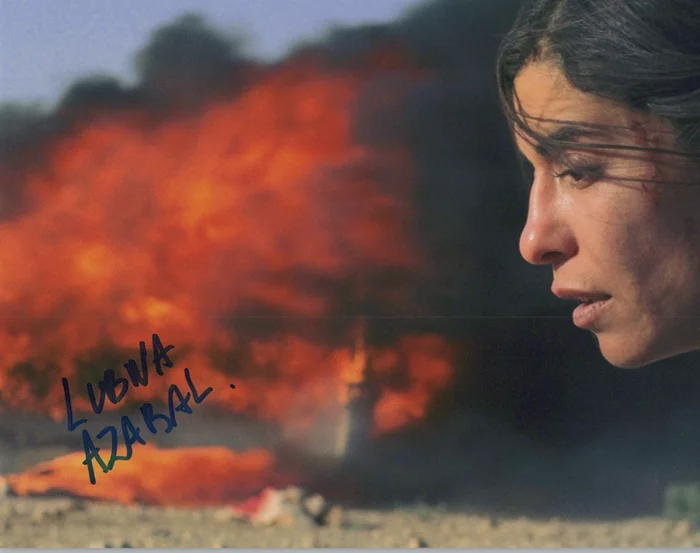 Lubna Azabal autograph