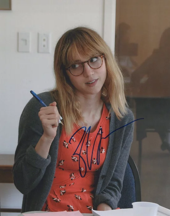 Zoe Kazan autograph