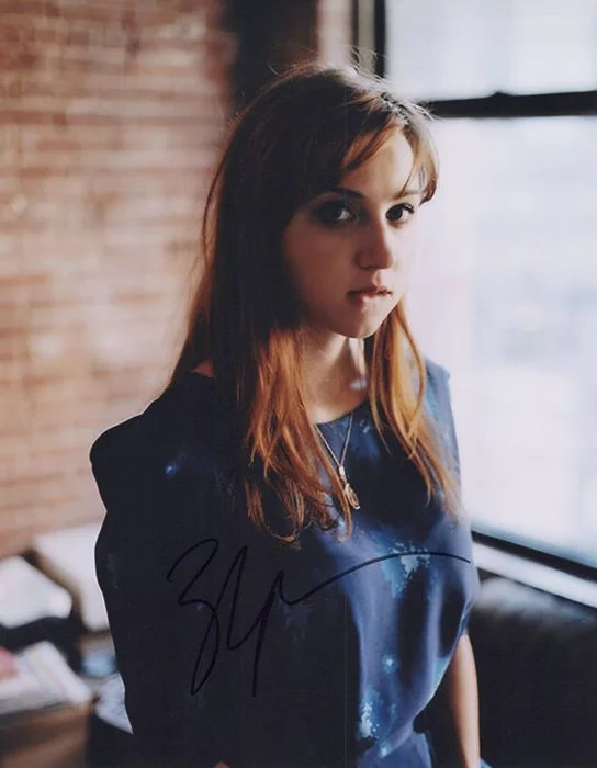 Zoe Kazan autograph