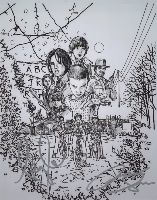 Stranger Things autograph