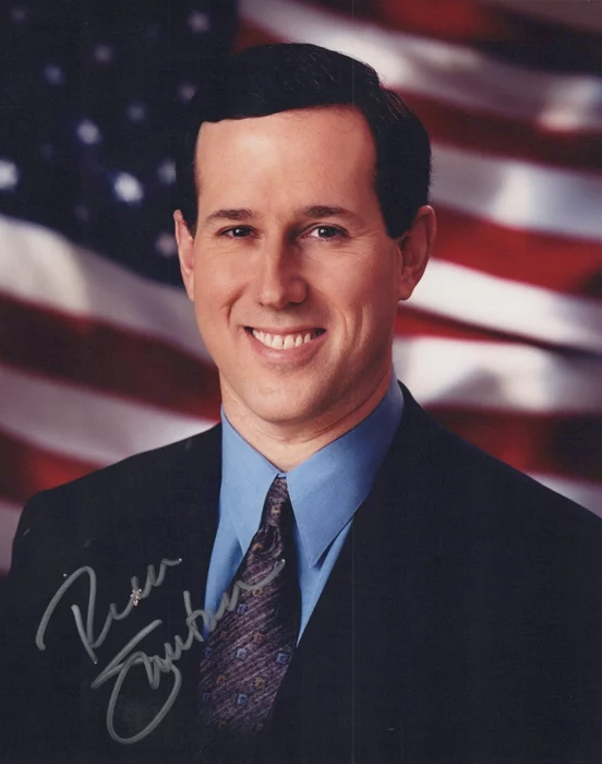 Rick Santorum autograph
