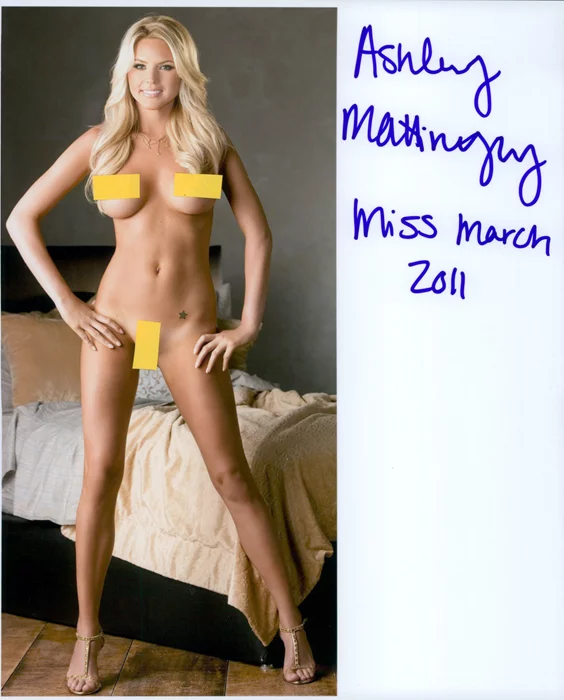 Ashley Mattingly autograph